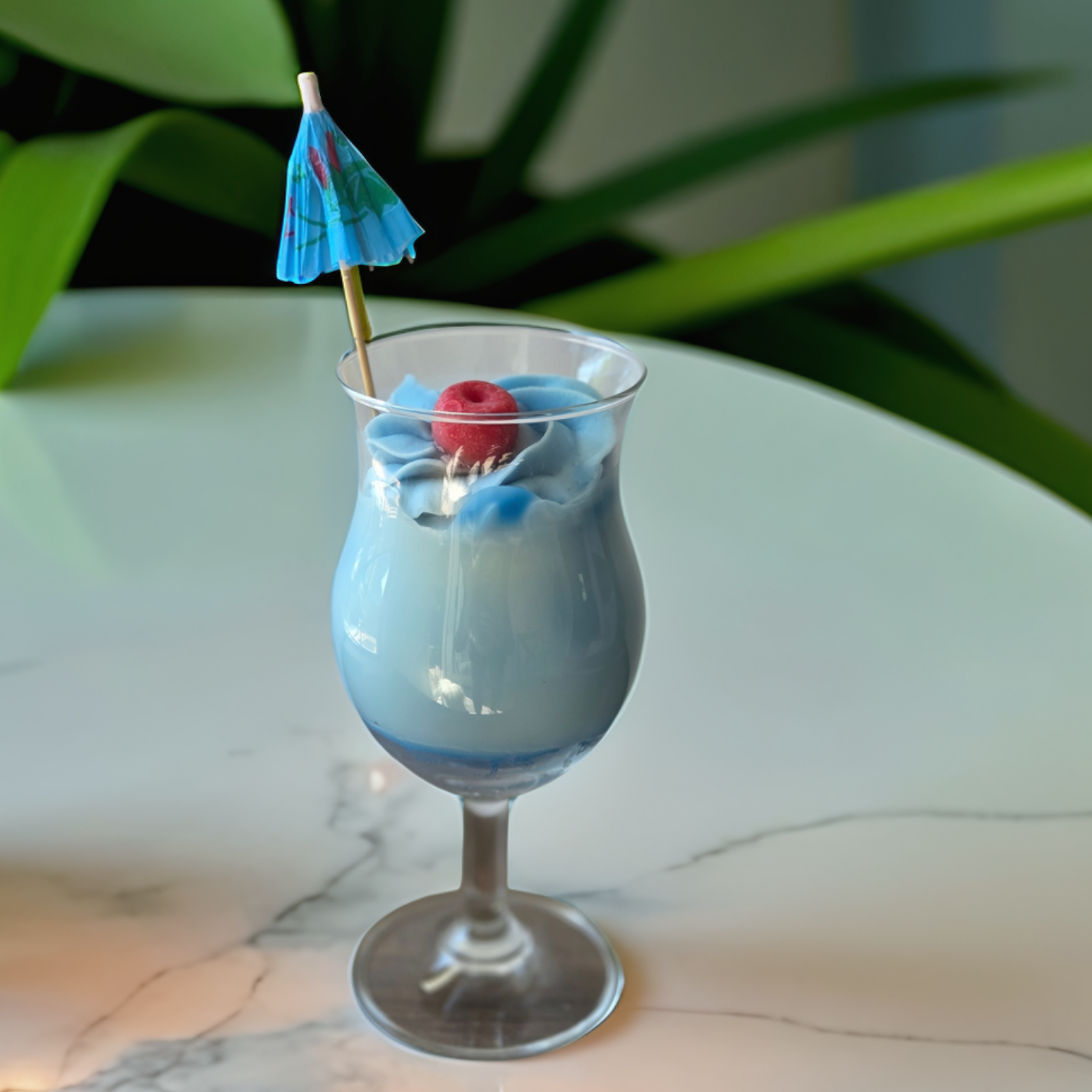 Blue Hawaiian Drink Candle