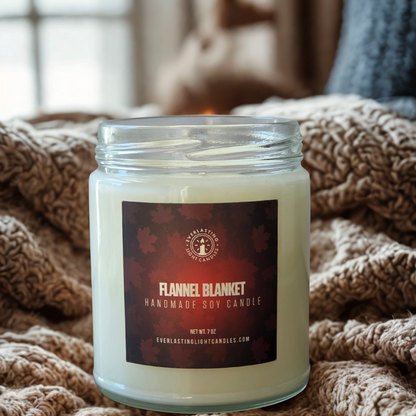Flannel Blanket Candle
