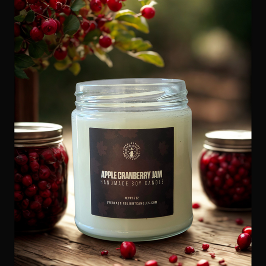 Apple Cranberry Jam Candle